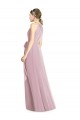 Primel A-Linien Neckholder Chiffon Lange Brautjungfernkleider Online